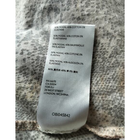 Urban Outfitters Women's Snake Print Sleeveless Front Slit Midi Dress Size M - Picture 11 of 11